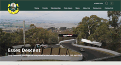 Desktop Screenshot of bathurstlightcarclub.com.au